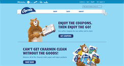 Desktop Screenshot of charmin.com